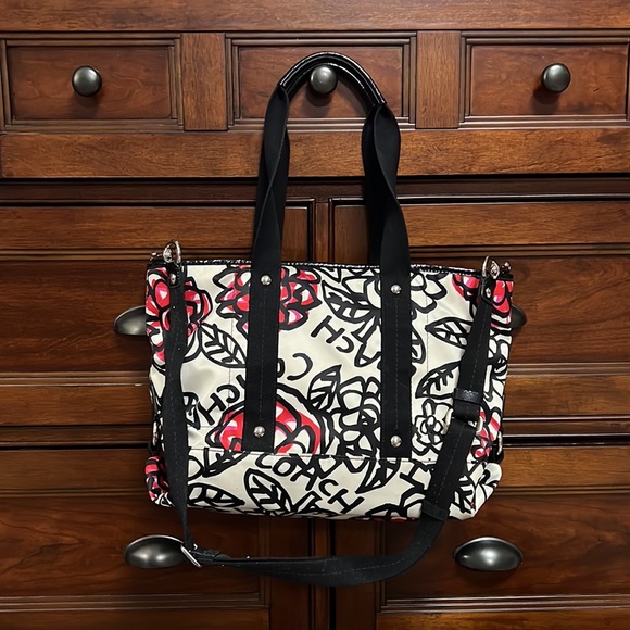 Coach poppy vintage fabric handbag - Picture 2 of 8